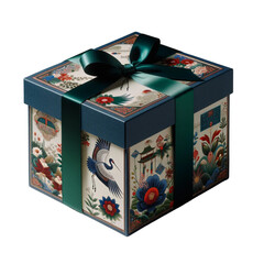 Elegant Oriental-Inspired Gift Box Collection