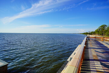 Obraz premium Sarasota, FL, USA - 11 12 2023: The landscape of Ringling museum in Florida 