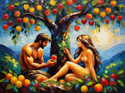 Adam and Eve in the paradise of Eden, Ai