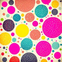 colorful circle background, Abstract background.