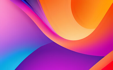 Colorful rainbow gradient abstract background