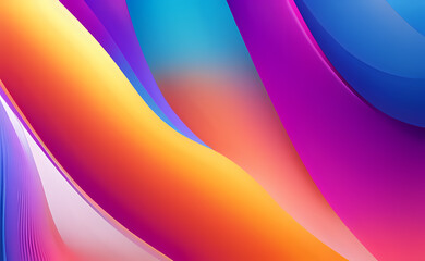 Colorful rainbow gradient abstract background