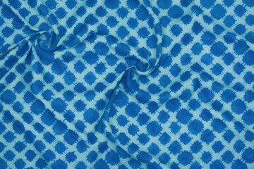 A beautiful textile pattern. Textile Symphony. A Journey of Fabric.  Generative AI