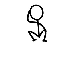 Stickman with various Poses 