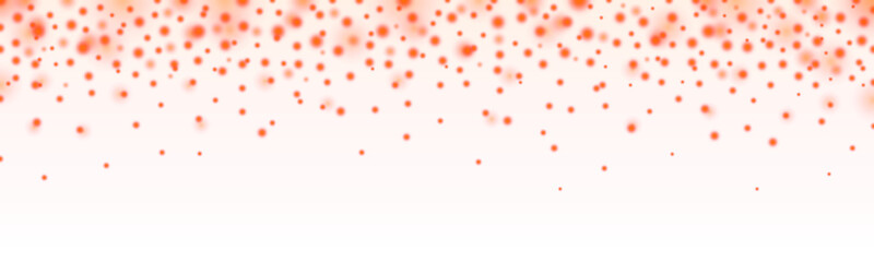 Red glitter particles background effect. Sparkling texture. Over transparent background