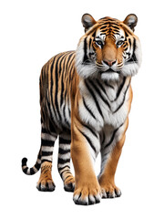 Obraz premium Tiger Isolated on Transparent Background