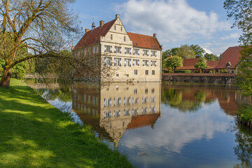 Obraz premium Burg Hülshoff in Havixbeck, NRW