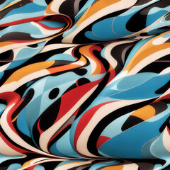 abstract colorful pattern .ai generative
