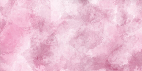 Watercolor background texture purple and pink - abstract morning light. light purple mixed with soft pink watercolor background 