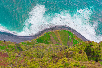 Cabo Girao lookout in Madeira island Portugal