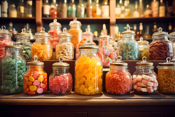 jars of candy