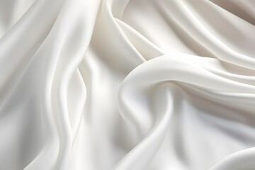 a close up photo of a white cloth Generative AI