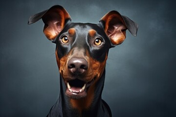 A detailed view of a dog showcasing its large ears. Perfect for animal lovers and pet-related projects