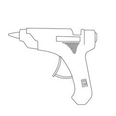 Glue gun icon