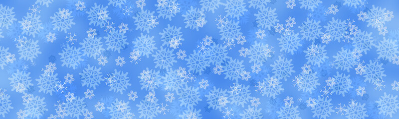 Random falling snow flakes wallpaper. Snowfall dust freeze sky, blue background. Many snowflakes February vector. weather white teal. Many snowflakes January winter theme, Christmas and New Year idea