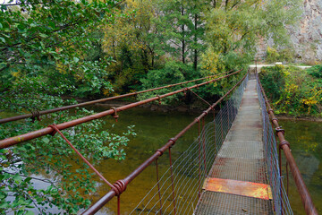 Scenic autumn landscape of Vadu Crisului on a sunny day, Romania, Europe	