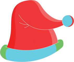 Santa claus with a christmas hat