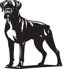 Dog Silhouettes Dog Clipart Dog Vector 