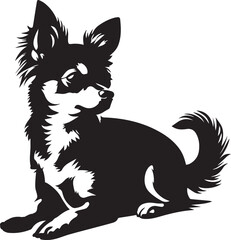 Dog Silhouettes Dog Clipart Dog Vector 