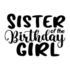sister of the birthday girl