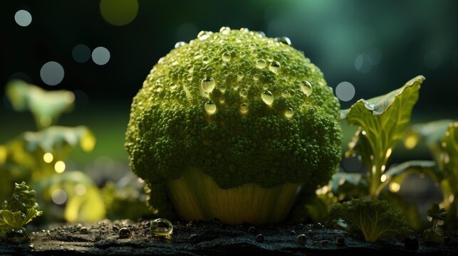 Creative Layout Made Kale Broccoli Green, Background Images, Hd Wallpapers, Background Image