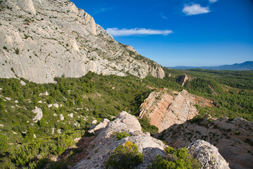 Fototapeta premium Montagne de Sainte Victoire in Südfrankreich