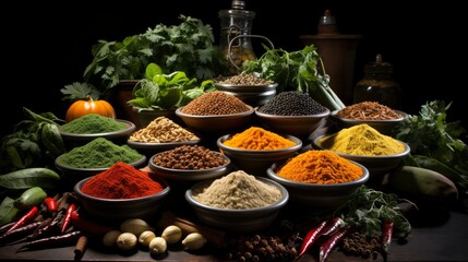Food Cooking Background Spices Herbs Vegetables, Background Images, Hd Wallpapers, Background Image