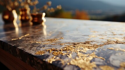 Gold Stucco Table Nature Shadow, Background Images, Hd Wallpapers, Background Image