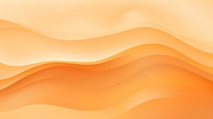 Minimalistic Background of abstract Waves in light orange Colors. Creative Retro Wallpaper