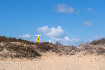 Marine radar in the dunes