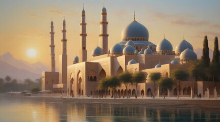 Islamic Mosque Background