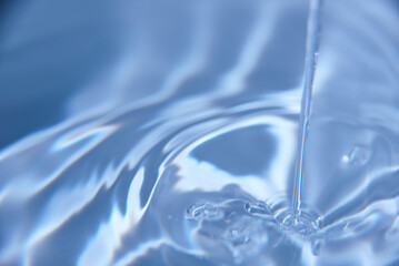 157.One or more drops of water splashing into waves and undefined shapes. Wallpaper