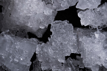 Salt close up