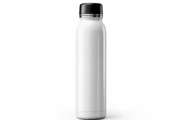Foto op Aluminium water bottle mockup psd, Free water bottle mockup, Stainless steel water bottle mockup, © siam