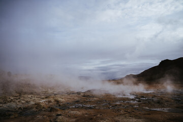 Krajobraz geotermalny