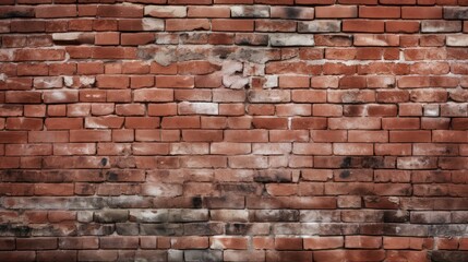 Obraz premium Red brick wall background texture