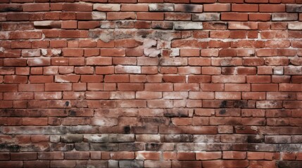 Red brick wall background texture