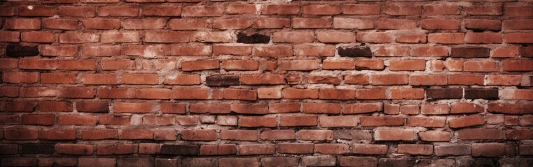 Fototapeta premium Red brick wall background texture