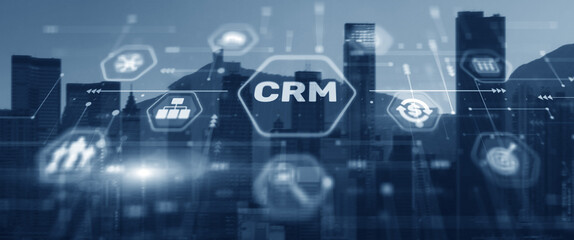 CRM Customer relationship management automation system software Business