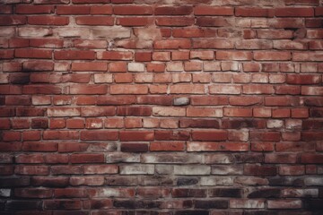 Obraz premium Red brick wall background texture