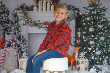 joyful christmas time for kids