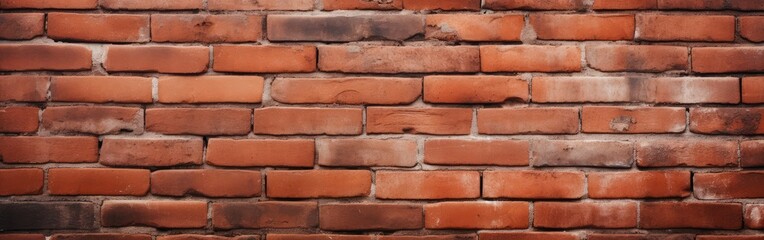 Obraz premium Red brick wall background texture