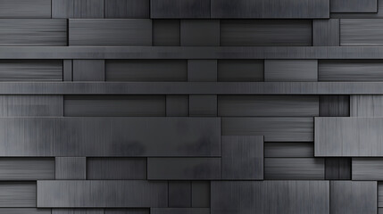 Brushed aluminum rectangle pattern, modern industrial aesthetic, seamless texture