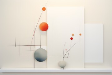 modern abstract minimalistic background pattern