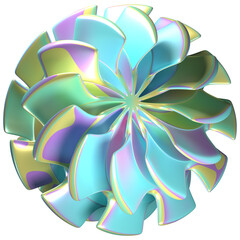 3d colorful original shape
