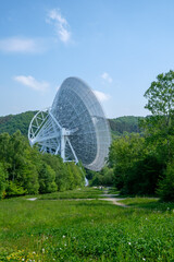 Radio Telescope in the Woods - 680716761