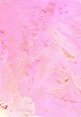 Pink abstract hand painted background