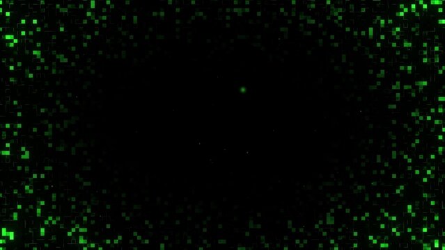 Digital Glitch Particles Background (customizable)