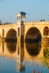 bridge, river, architecture