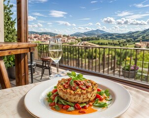 Vegan Elegance: Ultra-Realistic Food Composition